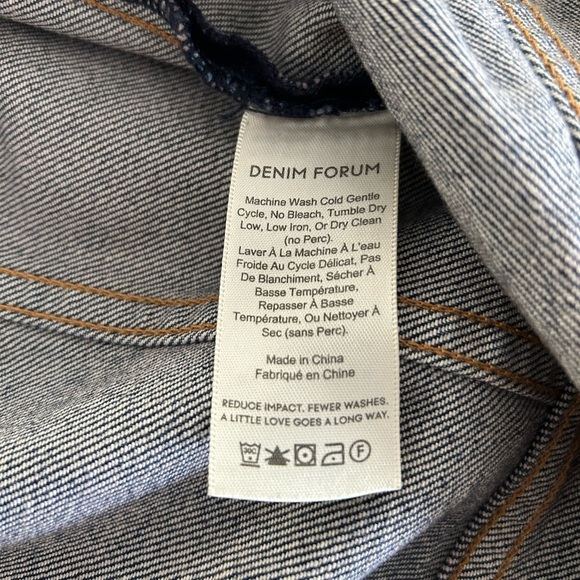 Aritzia Denim Forum The Francoise Jumpsuit, Size XSmall. - Picture 7 of 11